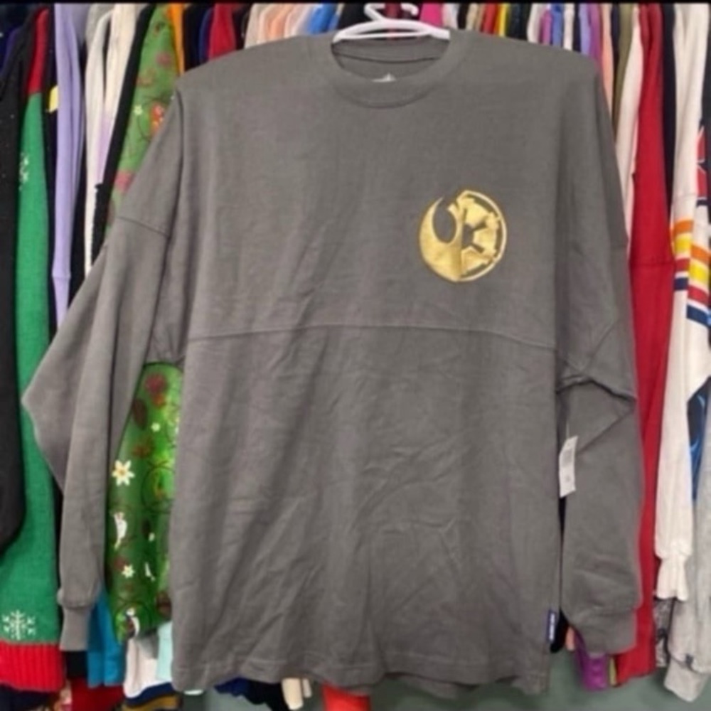 Disney parks Star Wars galaxy spirit jersey XS NWT